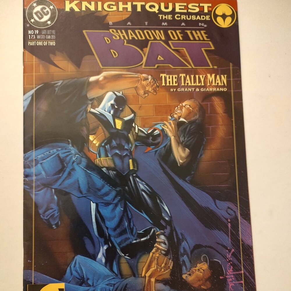 BATMAN SHADOW OF THE BAT # 19  The Tally Man Written by Alan Grant   KnightQuest